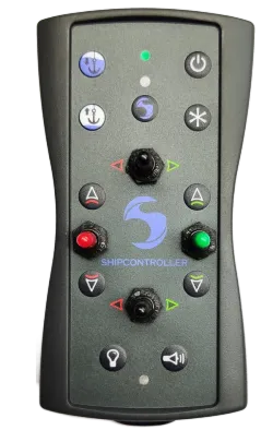 Shipcontroller DockerOne remote with control levers