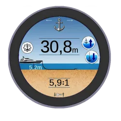 Shipcontroller ShipView R3 round touch display